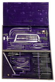 SURGICAL KIT FROM A VETERAN CONFEDERATE SURGEON