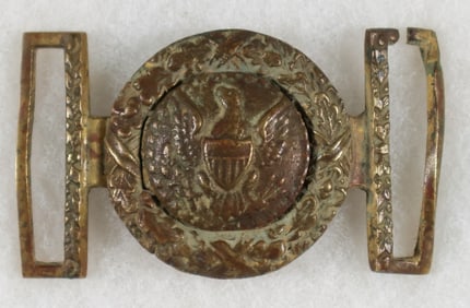 1860 MILITIA BELT PLATE DUG AT ANTIETAM