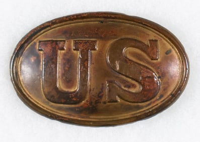 CIVIL WAR UNION ‘US’ BELT BUCKLE