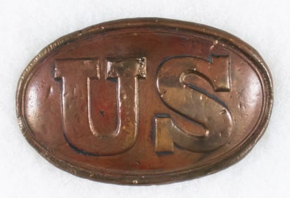 CIVIL WAR UNION ‘US’ BELT BUCKLE