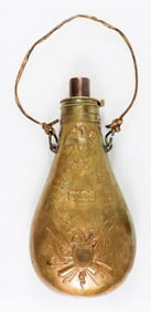 1844 AMES PEACE FLASK