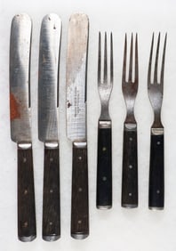 C. RUSSELL & CO CUTLERY SETS (6)