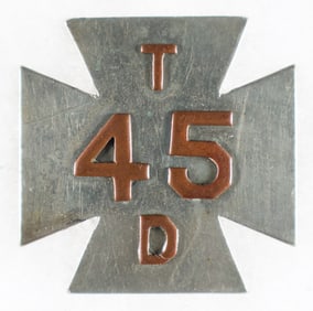 CIVIL WAR FIFTH CORPS BADGE