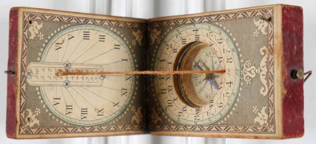 EARLY DIPTYCH SUNDIAL