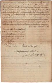 (BUNKER HILL) JAMES WINTHROP