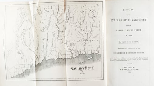 ‘HISTORY OF THE INDIANS OF CONNECTICUT’, 1853