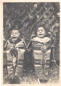 NATIVE AMERICAN CHILDREN PHOTO CARD