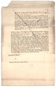 BRITISH PLANTATION BOND