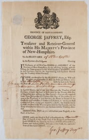 COLLECTING TAXES FOR KING GEORGE III