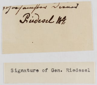 FRIEDRICH ADOLF RIEDESEL