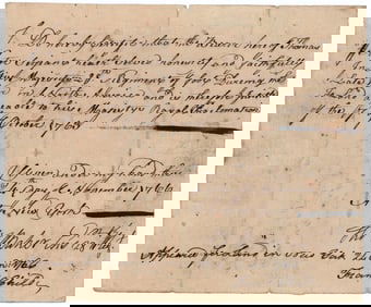 LAND GRANT TO A BRITISH FOOT SOLDIER