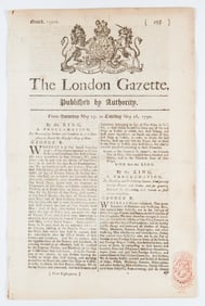 ‘LONDON GAZETTE’, 1790