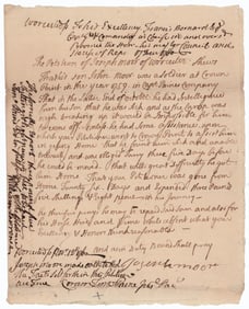 SOLDIER RESCUED BY FATHER AT CROWN POINT, 1759