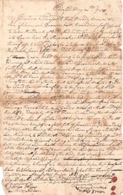 1755 INDENTURED SERVANT, TRAINS AS A SHOEMAKER