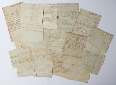 ARCHIVE OF EARLY AMERICAN BUSINESSMAN LUTHER LOOMIS