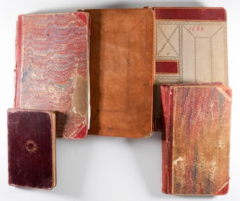 19TH CENTURY FARM LEDGERS (5)