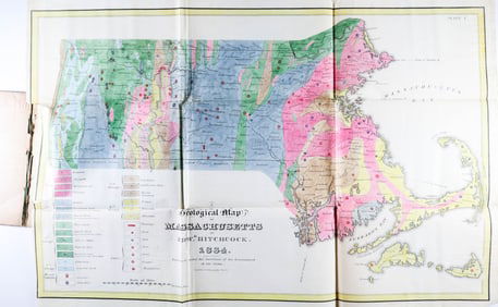 ‘PLATES ILLUSTRATING THE GEOLOGY & SCENERY OF MASSACHUSETTS’