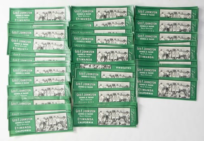 CALIFORNIA VINYARD CRATE STICKERS (100+)