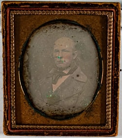 DAGUERREOTYPE PORTRAIT OF HORACE GREELEY