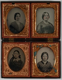 MOTHER-DAUGHTER DAGUERREOTYPES (4)