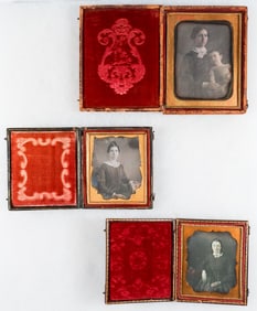 THREE DAGUERREOTYPES