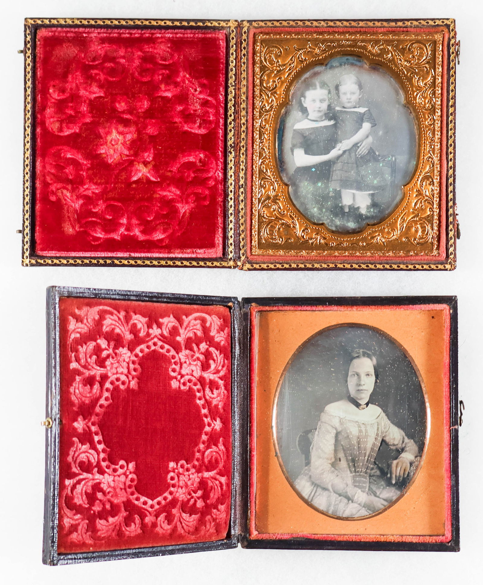 TWO CASED DAGUERREOTYPES (1 of 2)