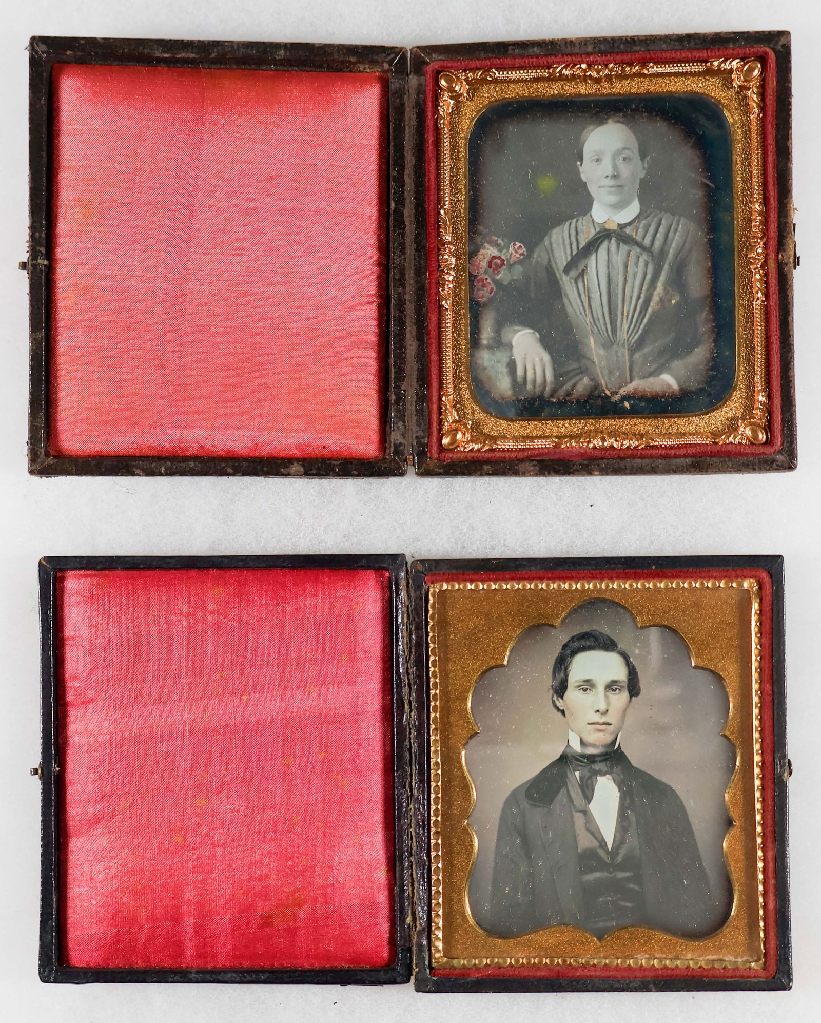 TWO DAGUERROTYPE PORTRAITS (2) (1 of 2)