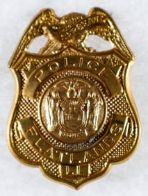 FLATLANDS (BROOKLYN, N.Y.) POLICE SERGEANT'S BADGE