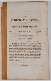 ‘THE CHRISTIAN MONITOR’ DESCRIBES THE DECLINE OF AFRICAN SLAVERY, 1812