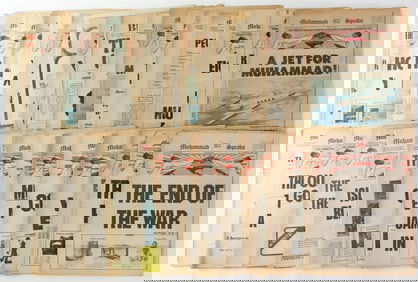 ‘MUHAMMAD SPEAKS’ MUSLIM NEWSPAPERS (30+)