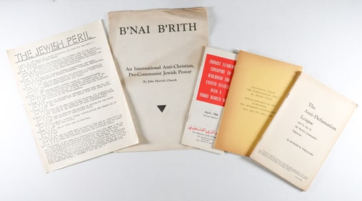 ANTI-SEMITIC PUBLICATIONS (5)