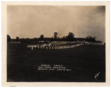 KU KLUX KLAN RALLY PHOTO
