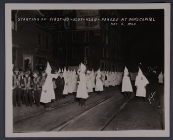 KU KLUX KLAN RALLY PHOTO