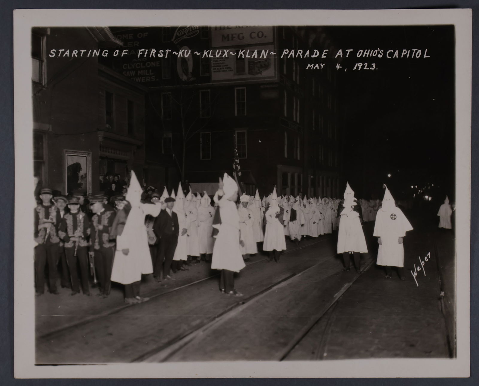 KU KLUX KLAN RALLY PHOTO (1 of 1)