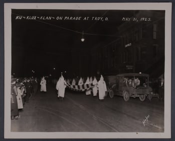 KU KLUX KLAN RALLY PHOTO