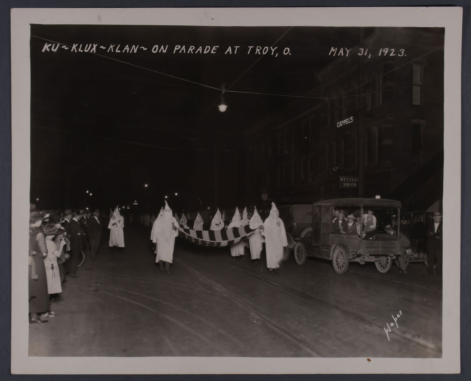 KU KLUX KLAN RALLY PHOTO (1 of 1)