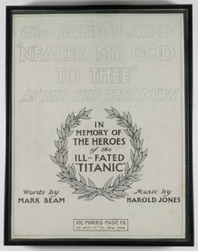(TITANIC) ‘THE BAND PLAYED ‘NEARER TO MY GOD TO THEE’