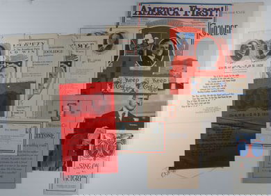 CALVIN COOLIDGE CAMPAIGN EPHEMERA (13)