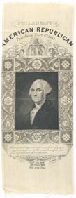 GEORGE WASHINGTON PARADE RIBBON