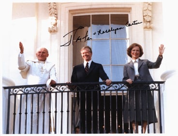 JAMES E. CARTER AND ROSALYNN CARTER