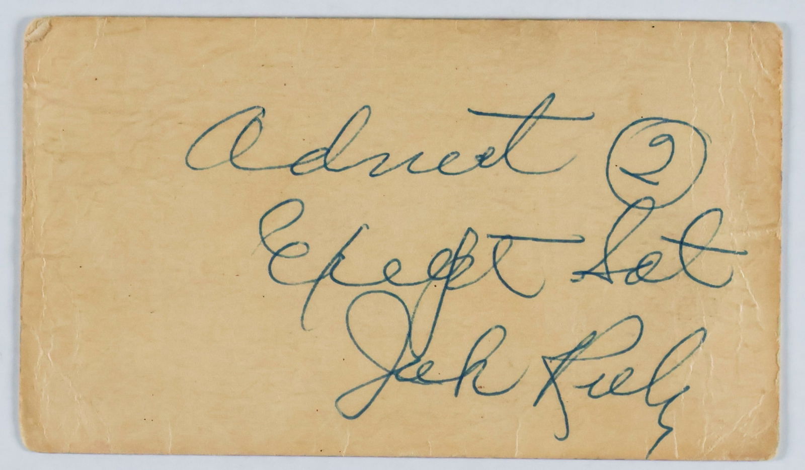 JACK RUBY CAROUSEL CLUB SIGNED PASS, AND MORE (1 of 4)