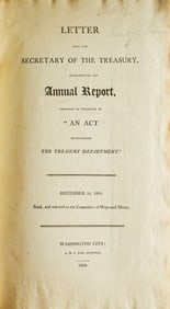 ‘REPORTS FROM SECOND SESSION OF 10TH CONGRESS 1808-1809’