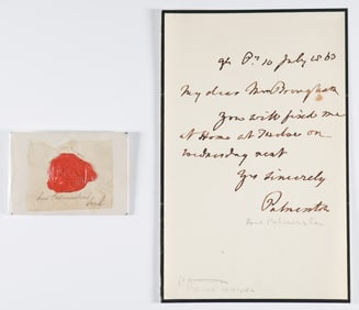 HENRY JOHN TEMPLE, LORD VISCOUNT PALMERSTON