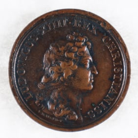 FRENCH 17TH CENTURY LOUIS XIII MEDAL