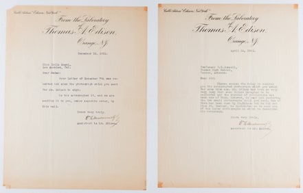 (THOMAS EDISON) WILLIAM H. MEADOWCROFT