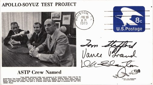 APOLLO-SOYUZ ASTRONAUTS (3)