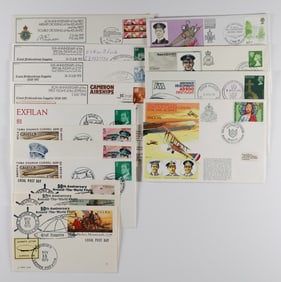 COMMEMORATIVE ZEPPELIN AND OTHER COVERS (15)