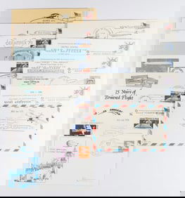 COMMEMORATIVE ZEPPELIN COVERS (15)