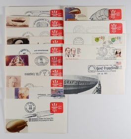 COMMEMORATIVE ZEPPELIN COVERS (15)