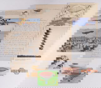 EARLY AVIATION: BALLOONISTS AND MORE (14)